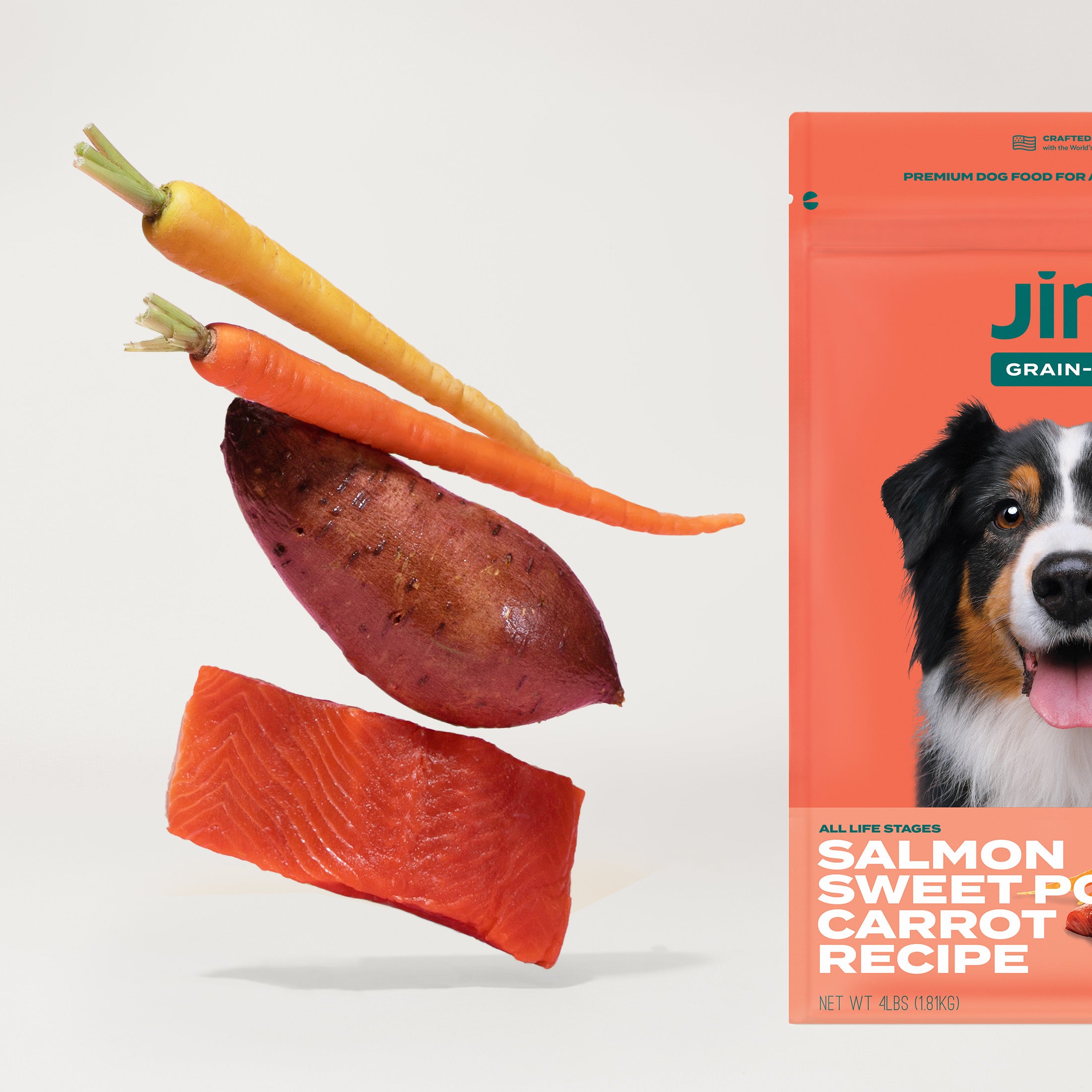 Shop Salmon Dog Kibble Sampler Premium Dry Dog Food Jinx